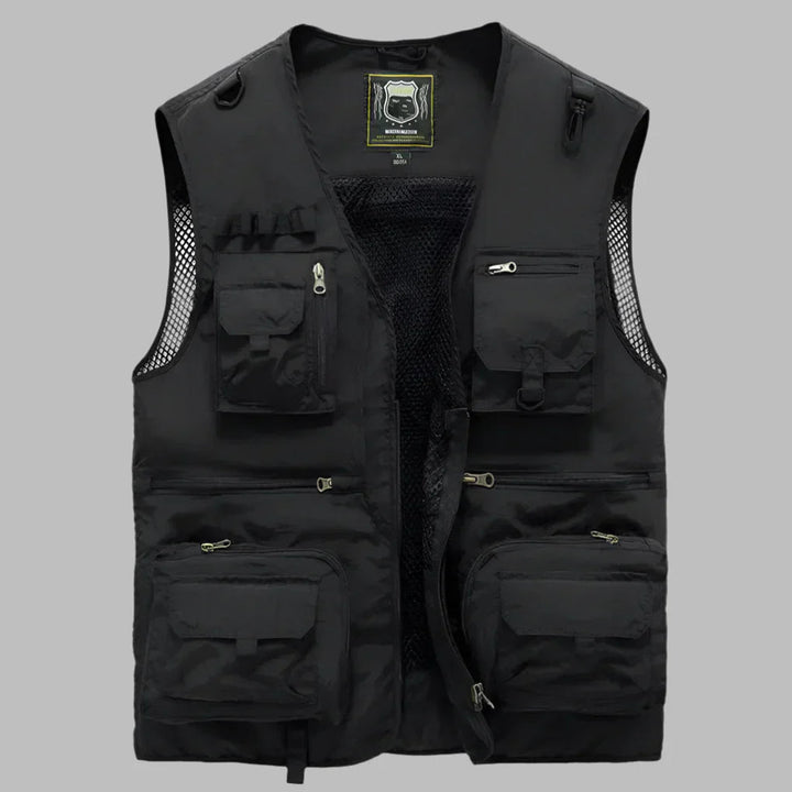 Men's Water-Resistant Multi-Pocket Vest
