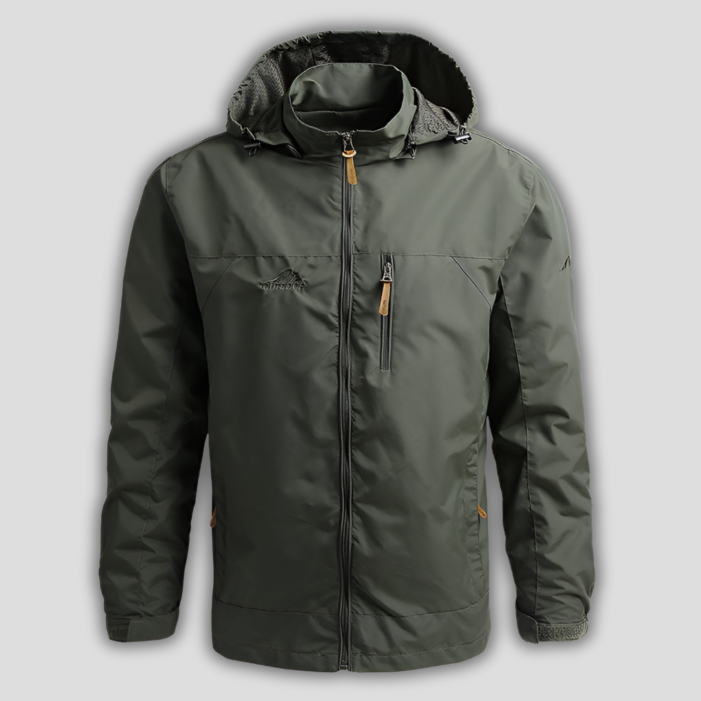 Men's Waterproof Hooded Outdoor Jacket