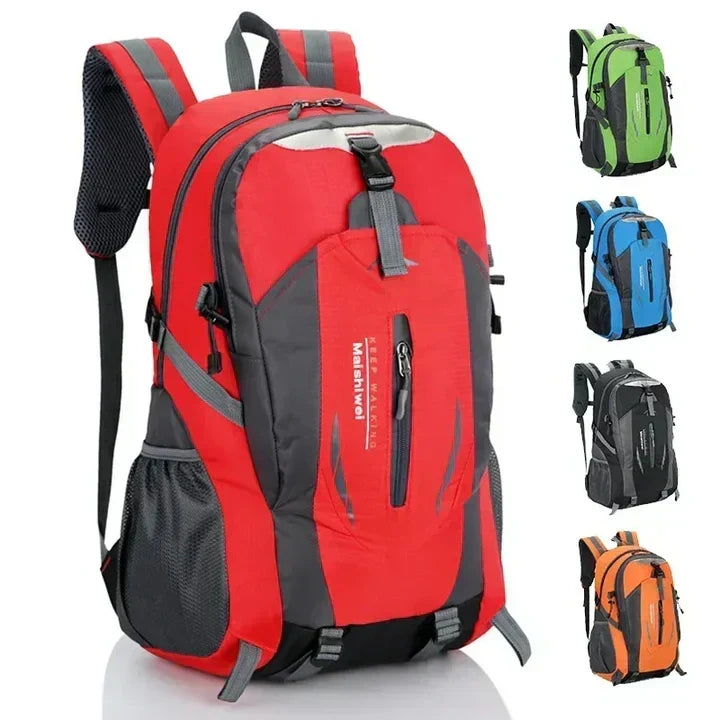 Hiking Backpack with Multiple Zip Pockets