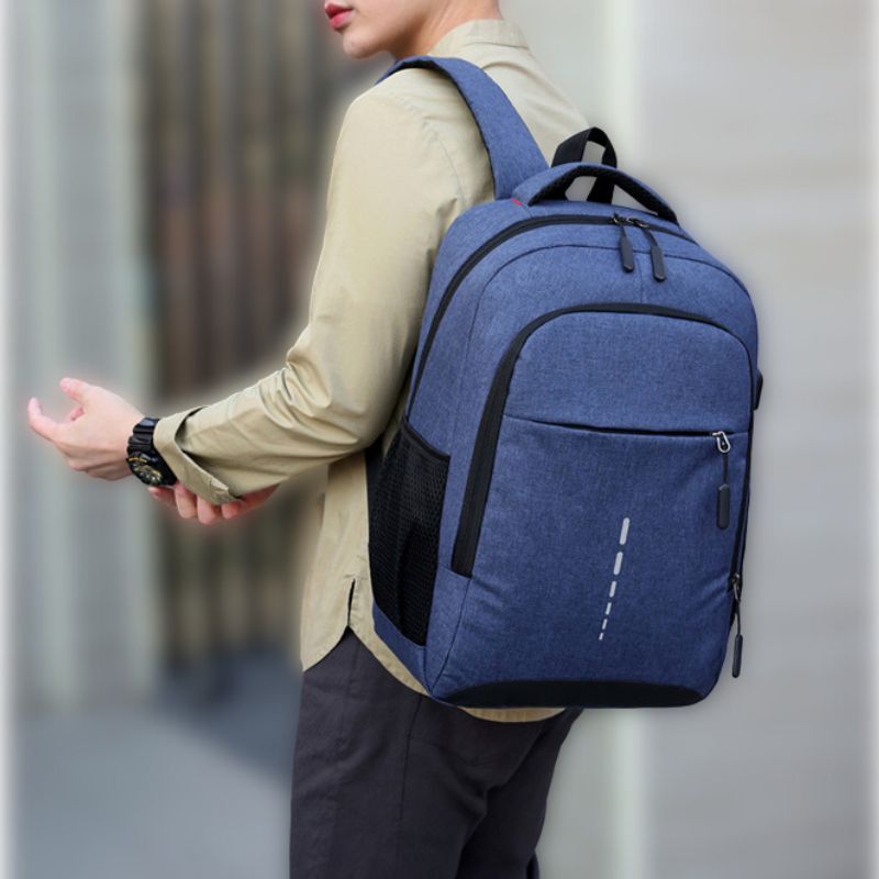 Unisex Laptop Backpack with USB Charging Port