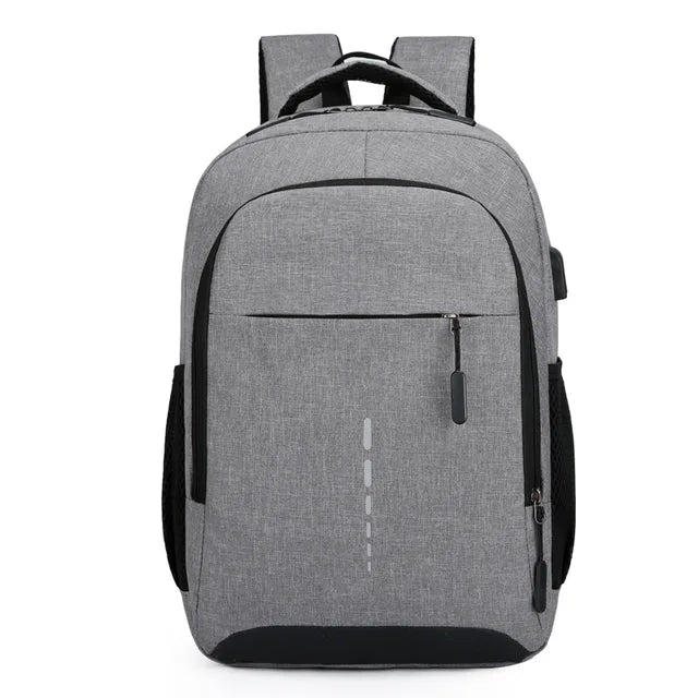 Unisex Laptop Backpack with USB Charging Port