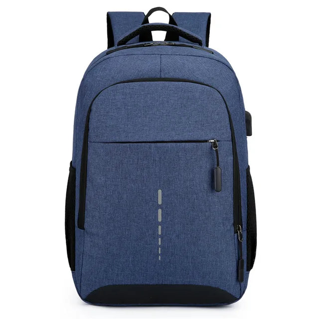 Unisex Laptop Backpack with USB Charging Port