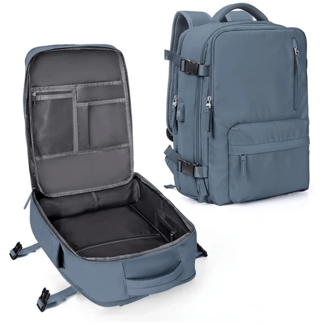 Unisex Travel Laptop Backpack with Carry On Design