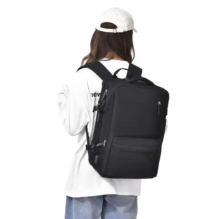 Unisex Travel Laptop Backpack with Carry On Design