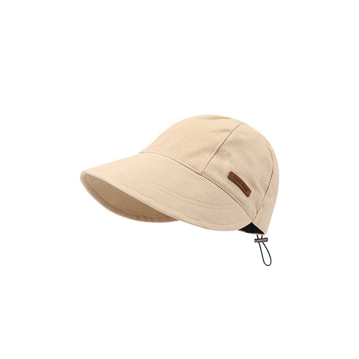 Women's Wide Brim Baseball Cap with Adjustable Cord