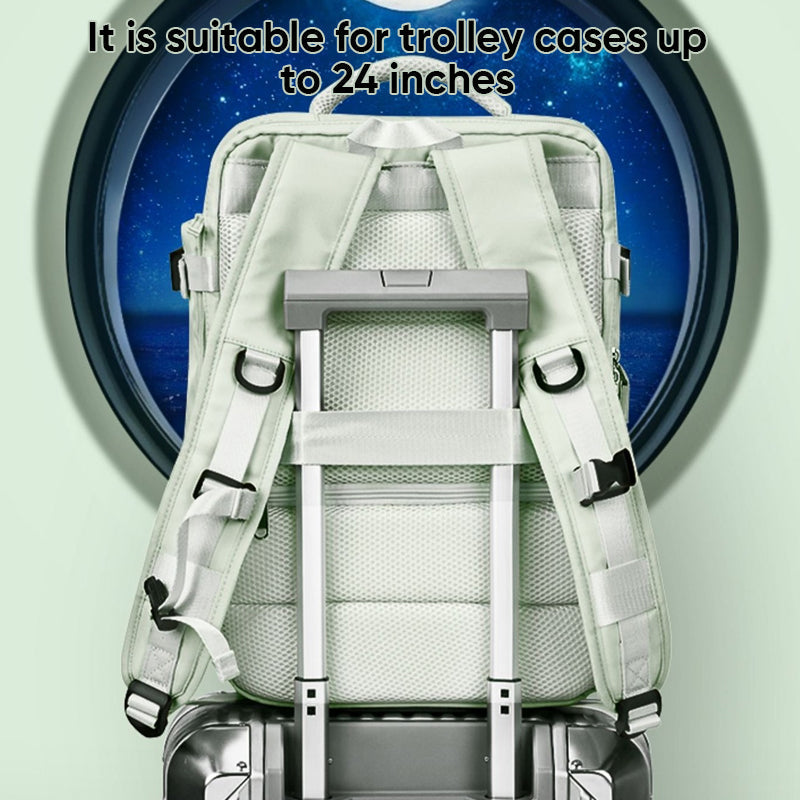 Waterproof Travel Laptop Backpack with Carry On Design