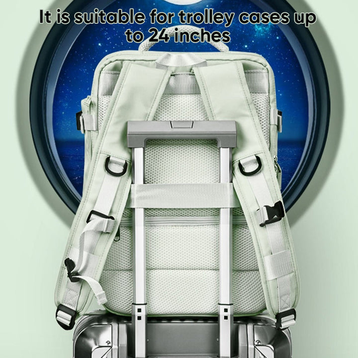 Waterproof Travel Laptop Backpack with Carry On Design