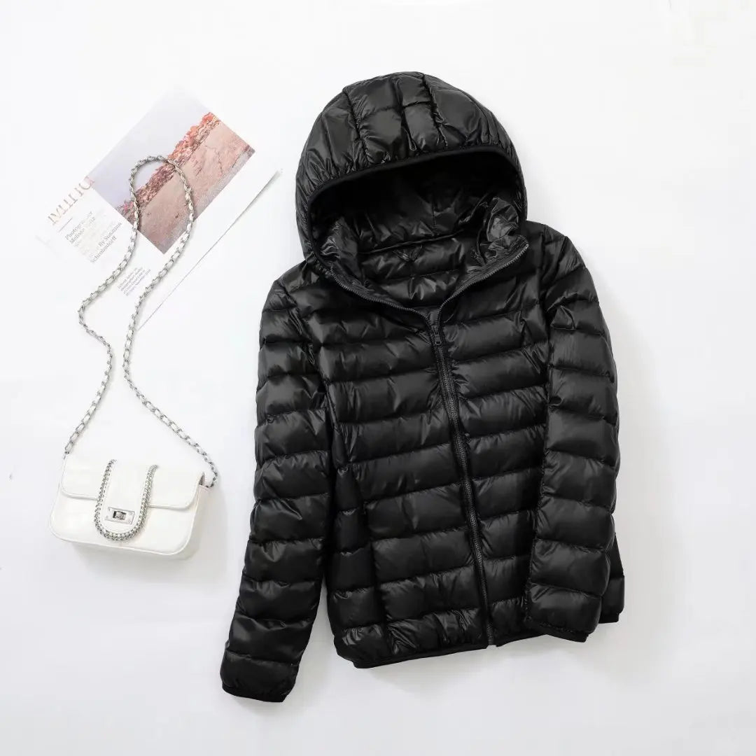 Women's Hooded Down Puffer Jacket