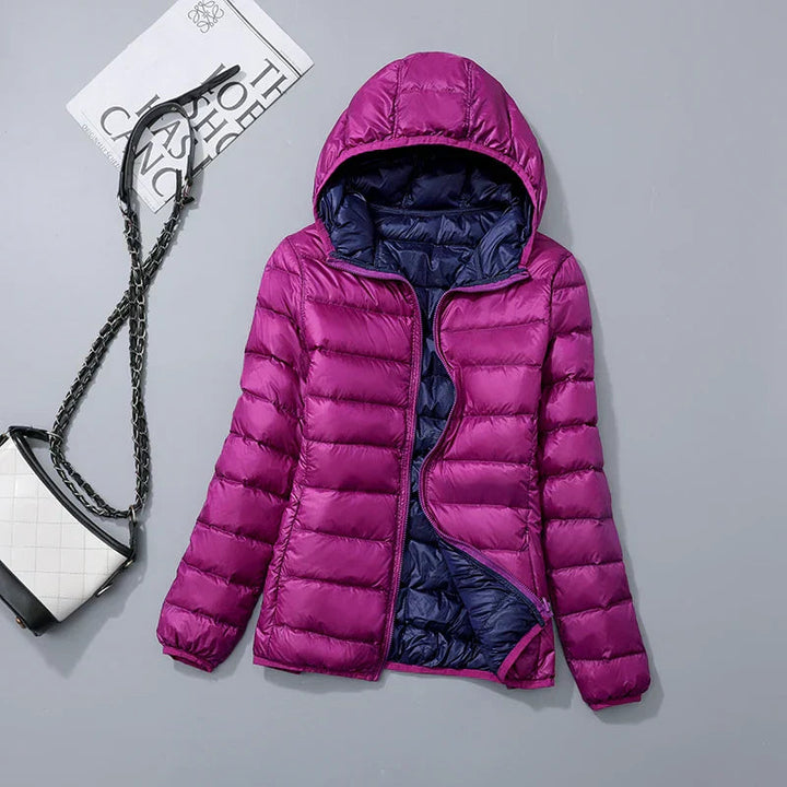Women's Hooded Down Puffer Jacket