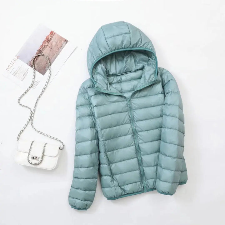Women's Hooded Down Puffer Jacket