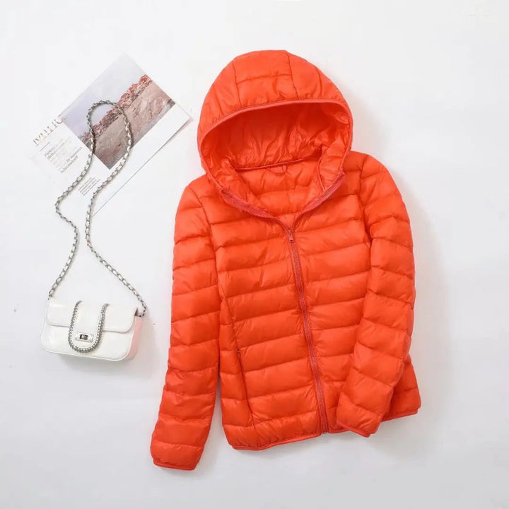 Women's Hooded Down Puffer Jacket