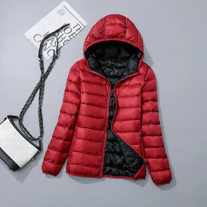 Women's Hooded Down Puffer Jacket