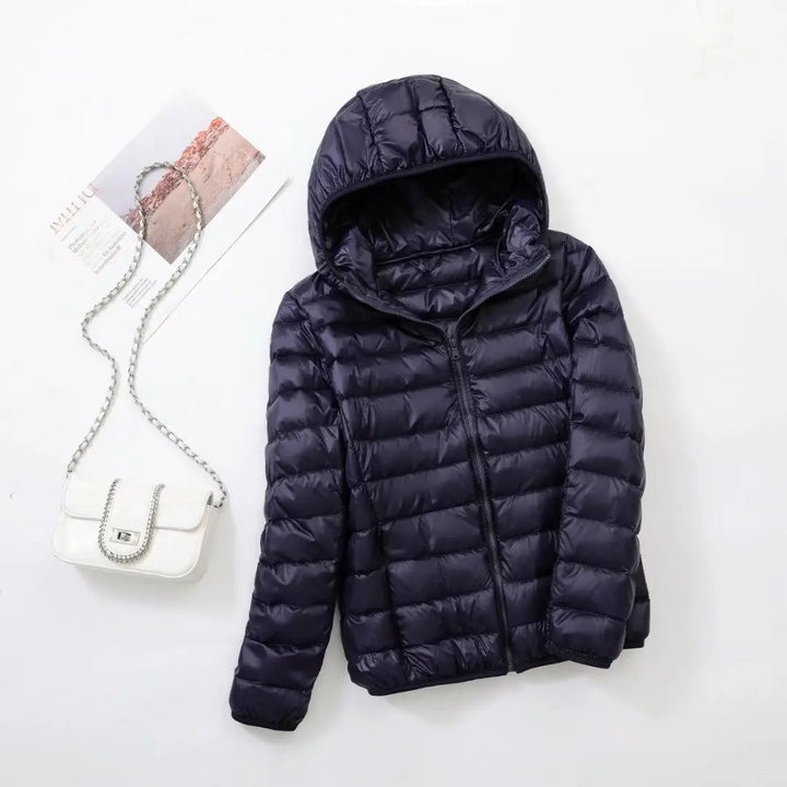 Women's Hooded Down Puffer Jacket