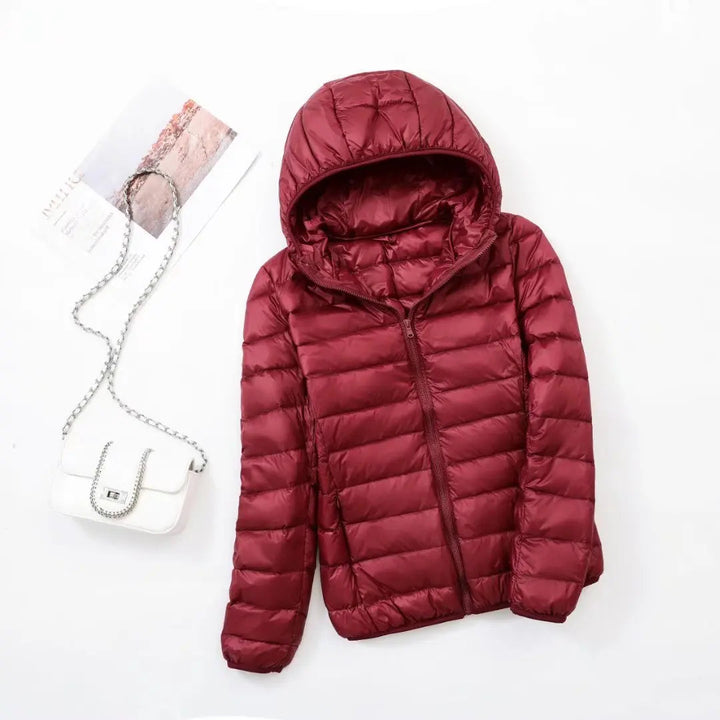 Women's Hooded Down Puffer Jacket