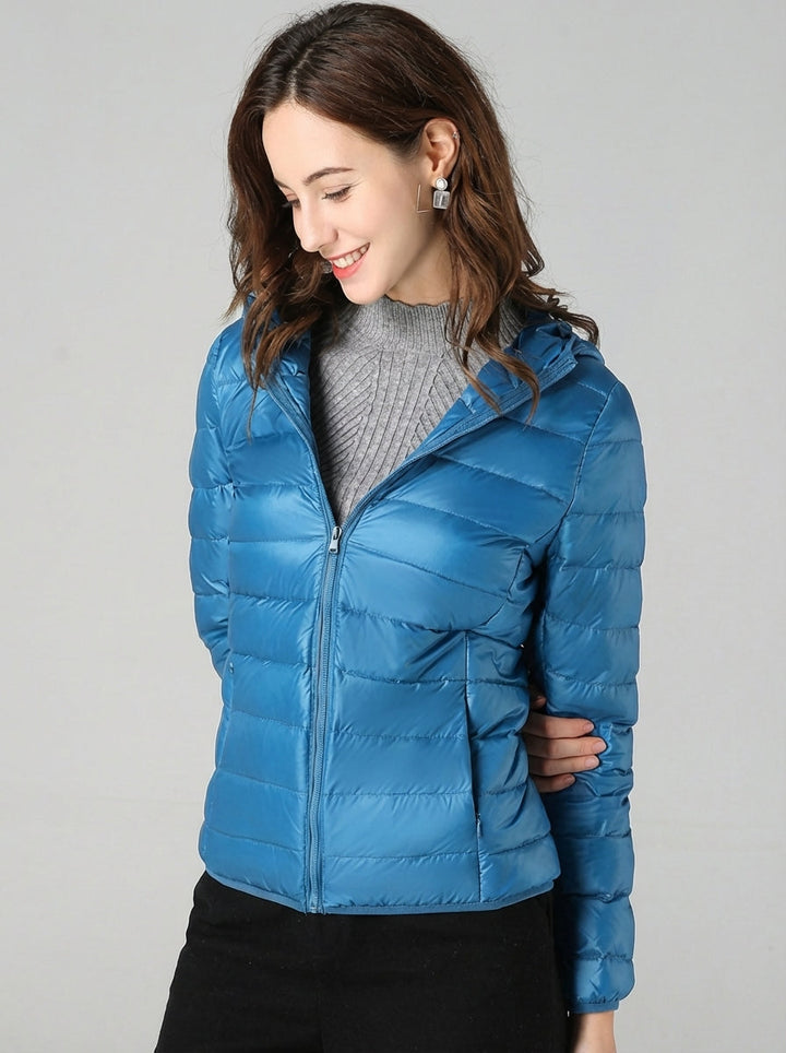 Women's Hooded Down Puffer Jacket