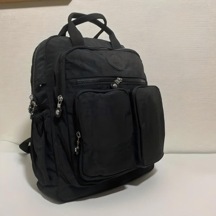 Women's Utility Backpack with Multiple Zip Pockets