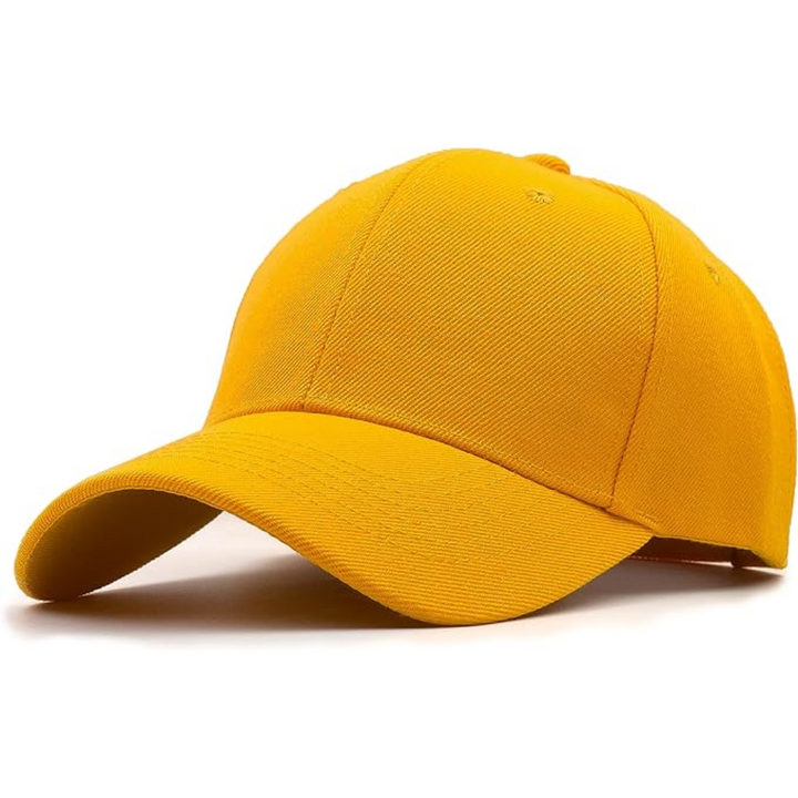 Cotton Twill Baseball Cap with Curved Brim