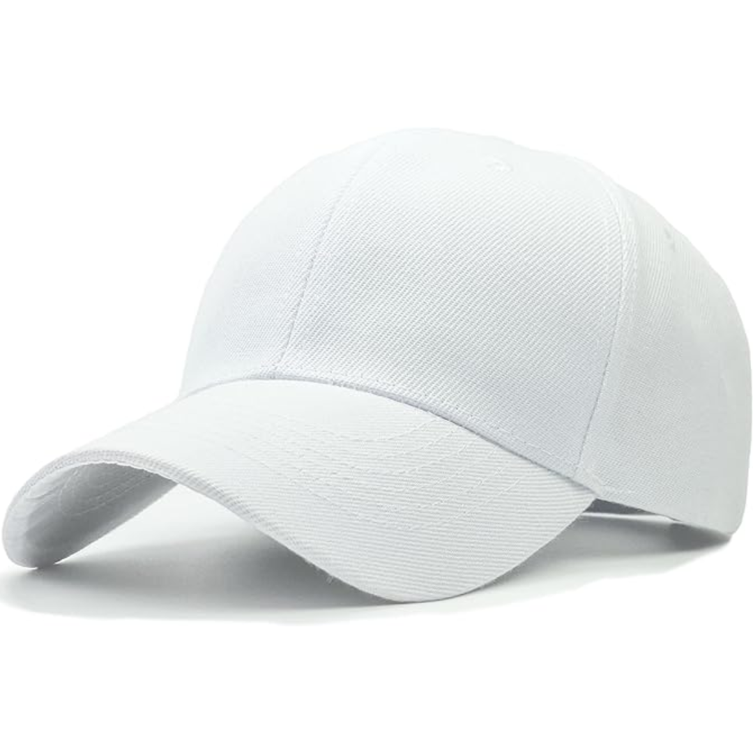 Cotton Twill Baseball Cap with Curved Brim