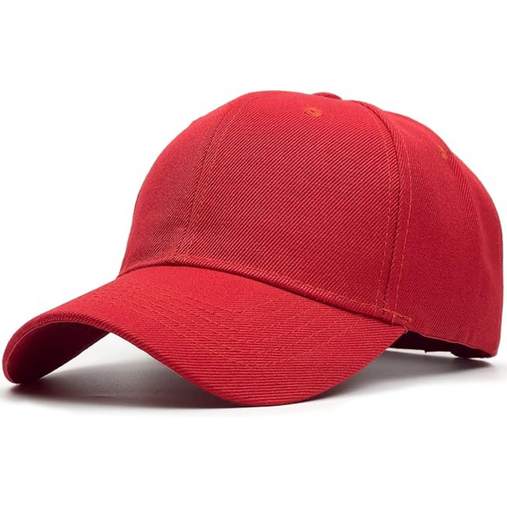 Cotton Twill Baseball Cap with Curved Brim