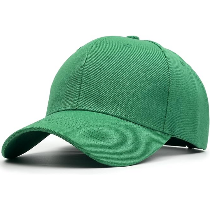 Cotton Twill Baseball Cap with Curved Brim