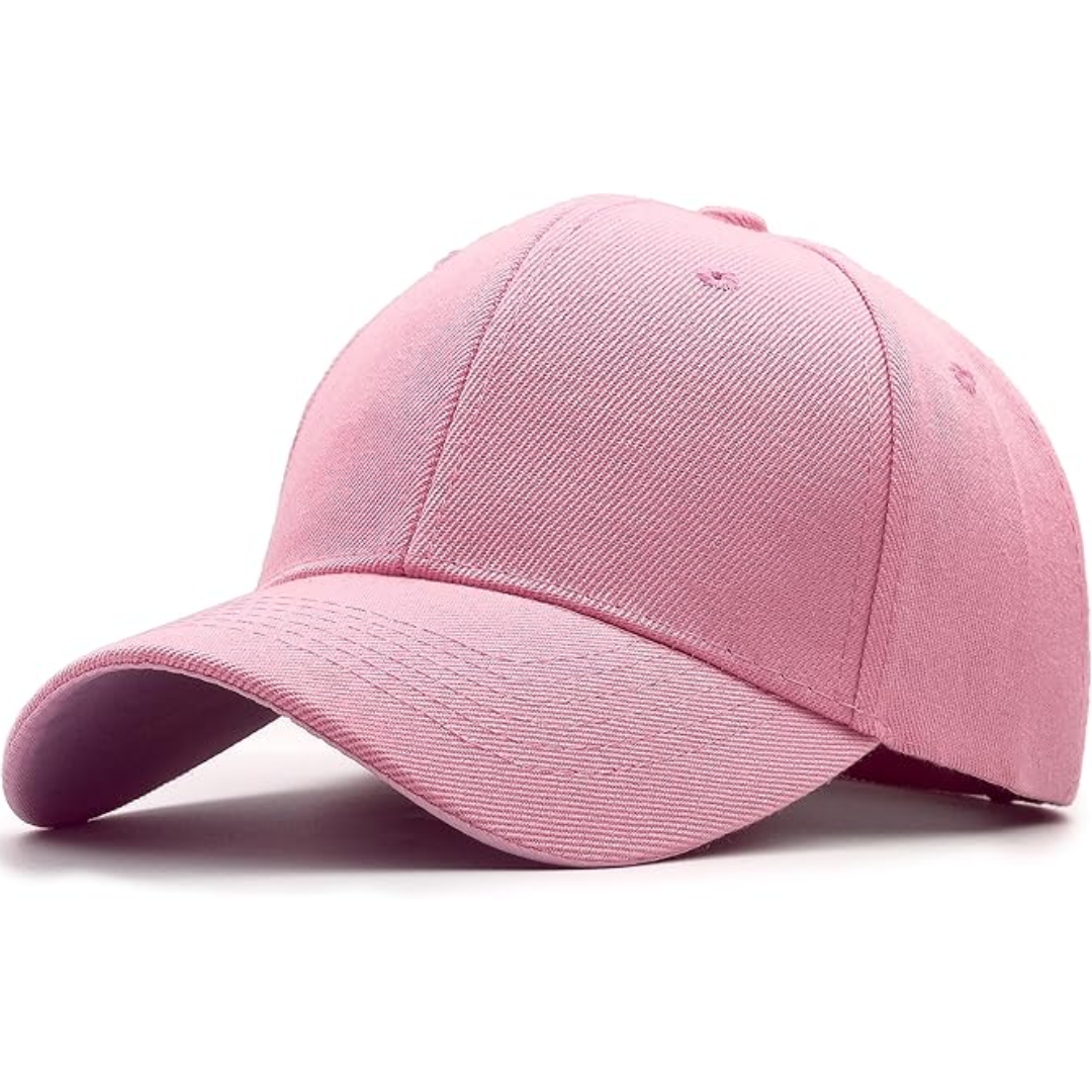 Cotton Twill Baseball Cap with Curved Brim