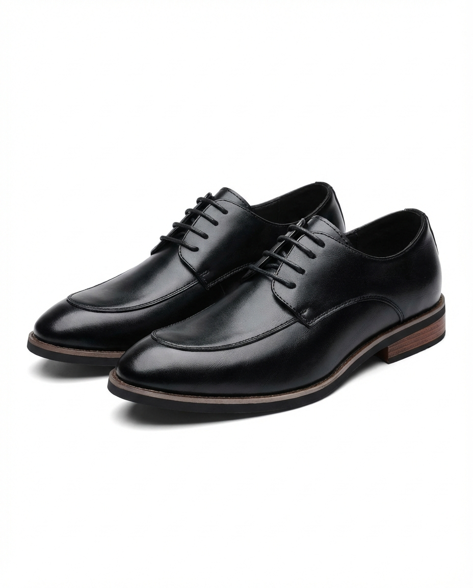 Men's Leather Derby Dress Shoes