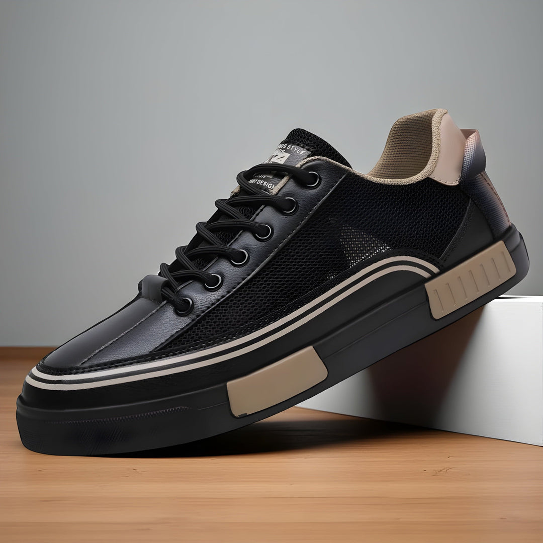 Men's Mesh Tennis Shoes Lightweight Court Sneakers