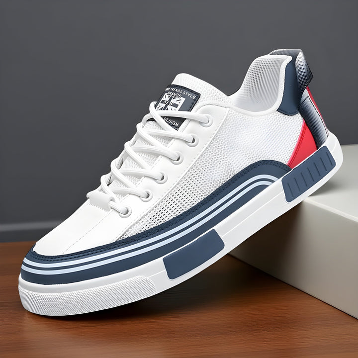 Men's Mesh Tennis Shoes Lightweight Court Sneakers