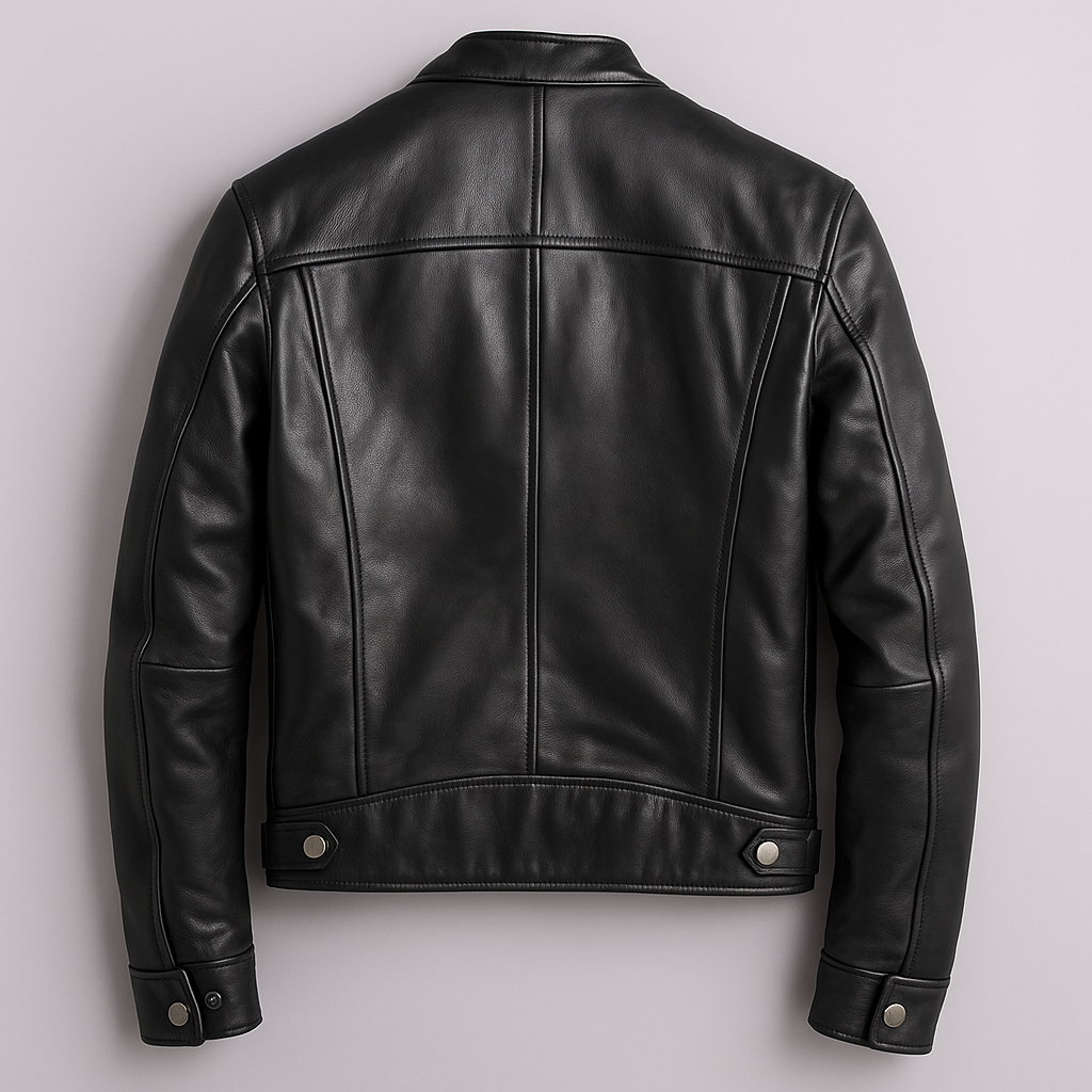 Classic Leather Biker Jacket