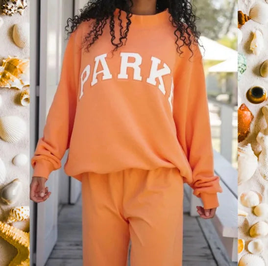 Women's Cropped Varsity Mock Neck Sweatshirt